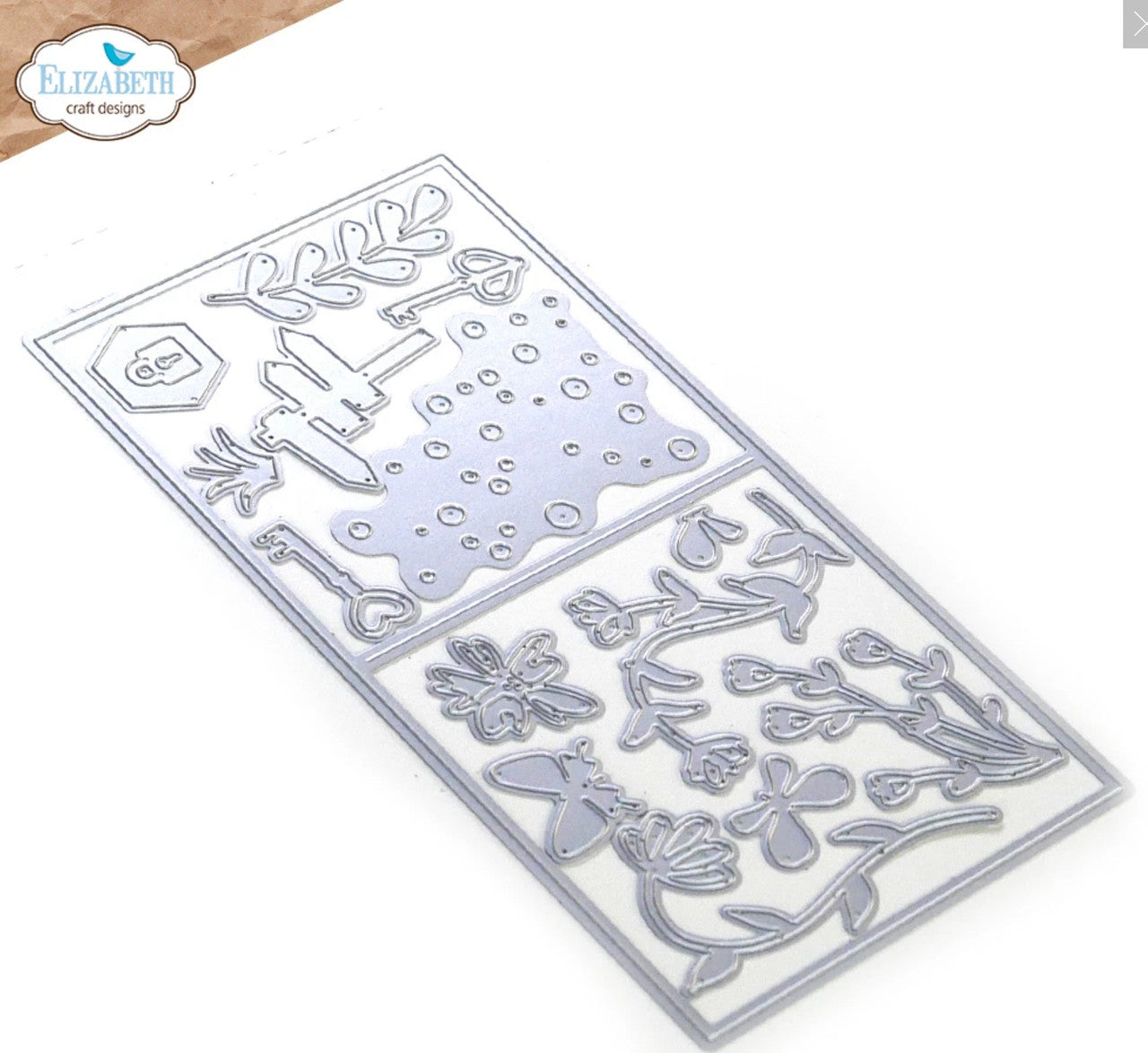 Elizabeth Craft Designs Bubble Flowers Die